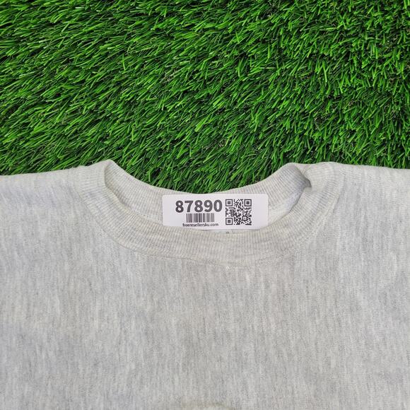 Vintage 90s New-York Jets Sweatshirt L/2XL 22x27 Gray - Picture 10 of 14